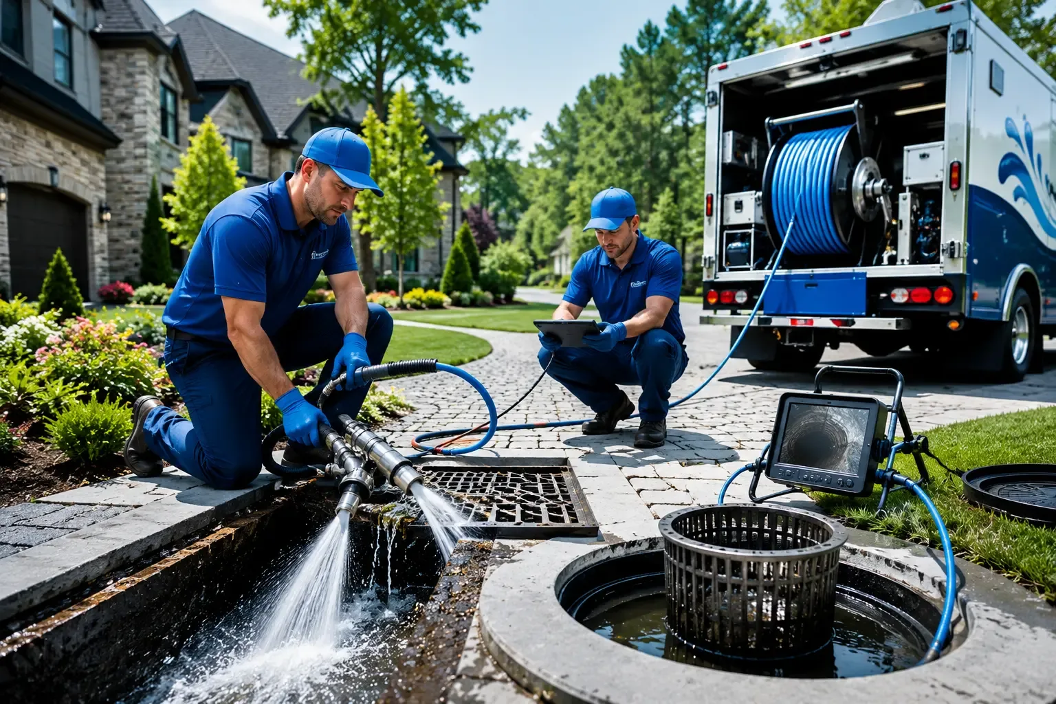 Local outdoor drain cleaning professionals in Sardis, OH