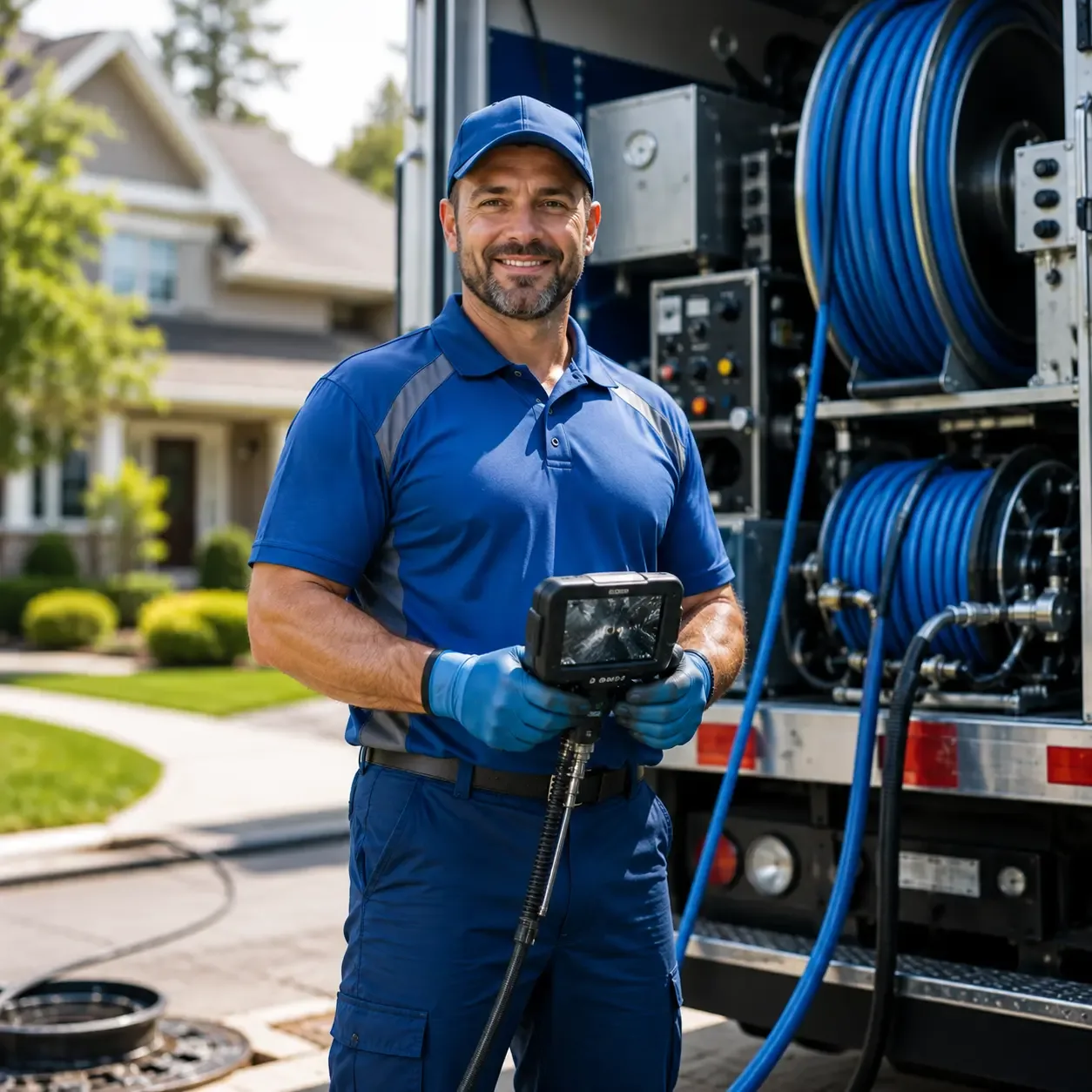 Local outdoor drain cleaning specialists in Sardis, OH